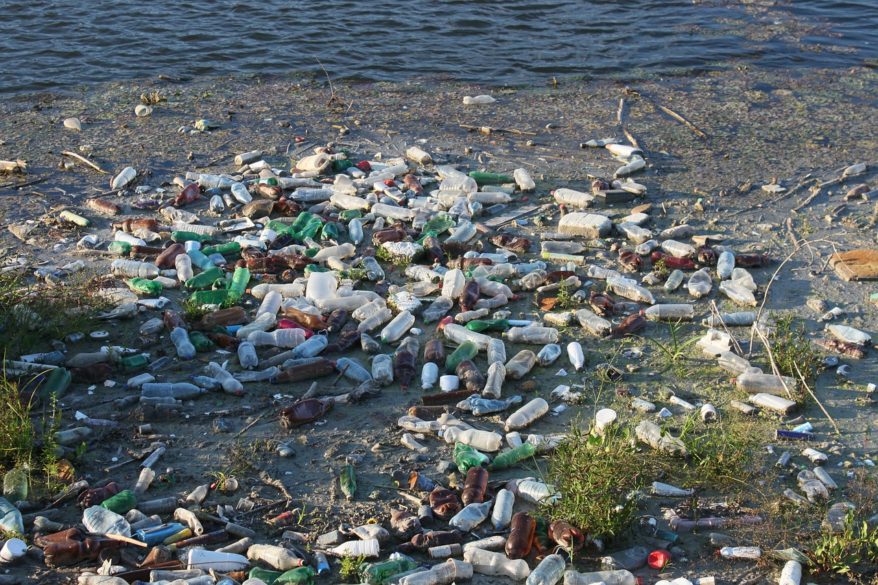 ペットボトルの海洋汚染